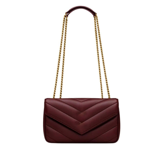 Tasche Small Matelassé Lammleder Bordeaux – SL SIENNA 