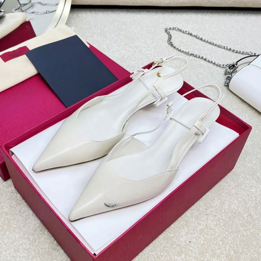 VLogo Signature Diamond Slingback – VL SIENNA 